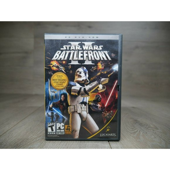 Lucas Arts Star Wars Battlefront II DVD-ROM (PC, 2005) - Picture 1 of 4